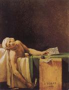 Jacques-Louis David The Death of Marat Spain oil painting artist